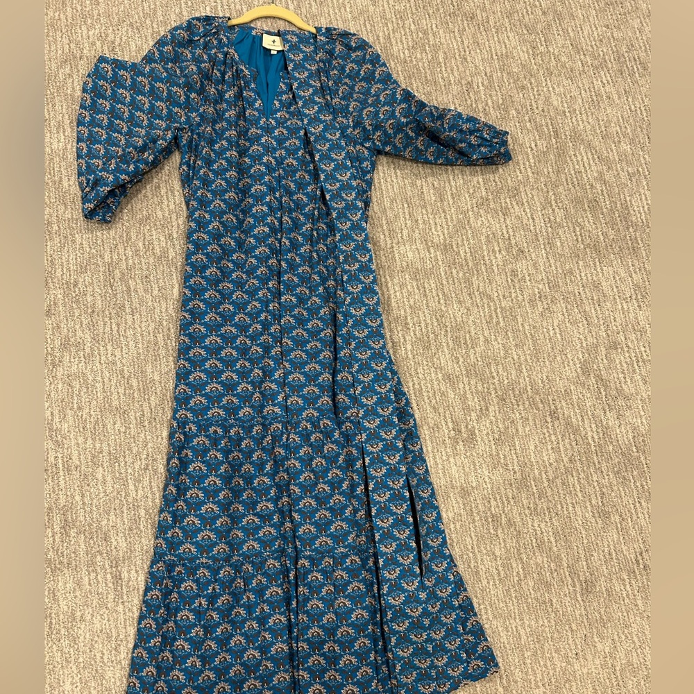 Tuckernuck Indigo Peacock Lyles Dress - Picture 6 of 6